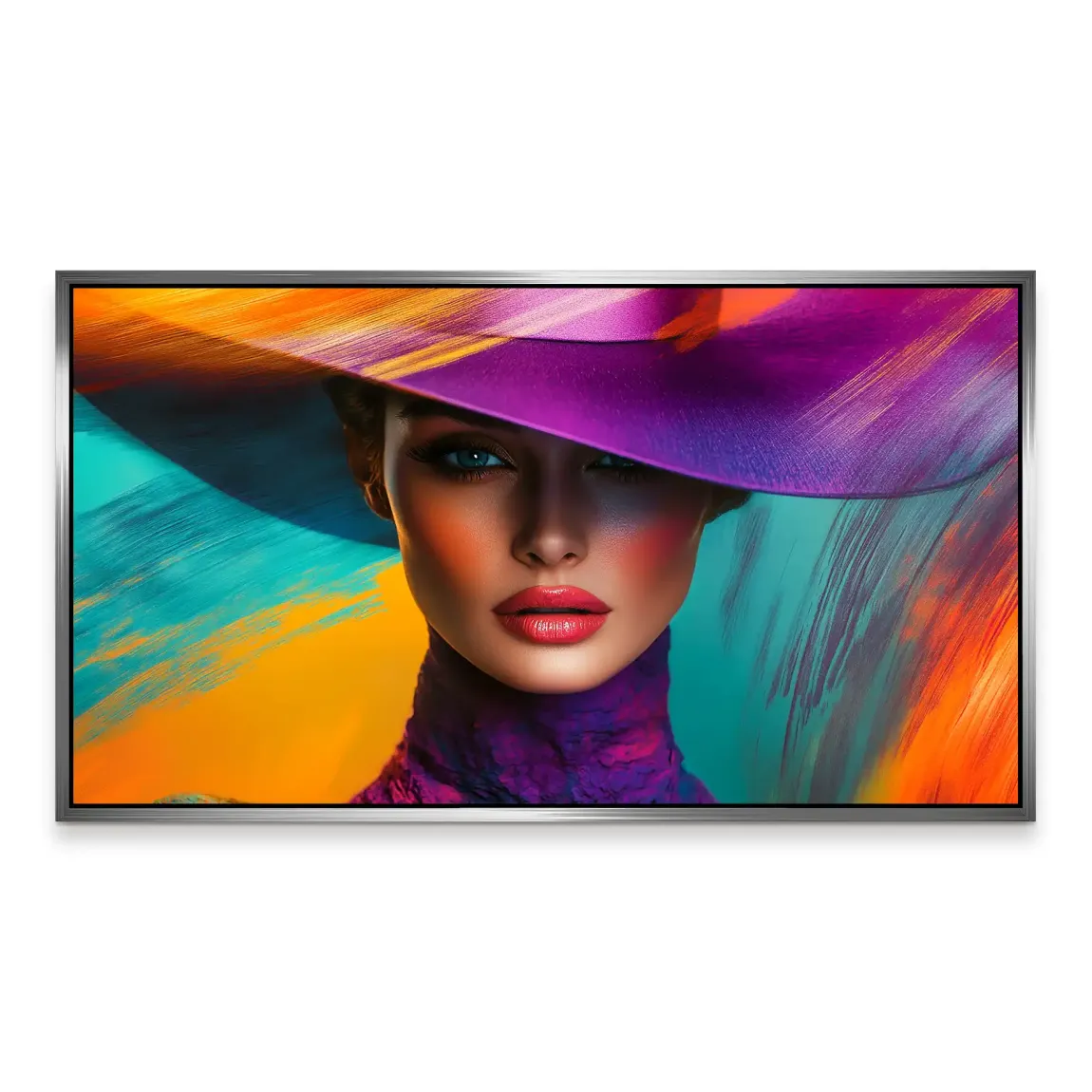 The Violet Aludibond Bild INGALERIE
