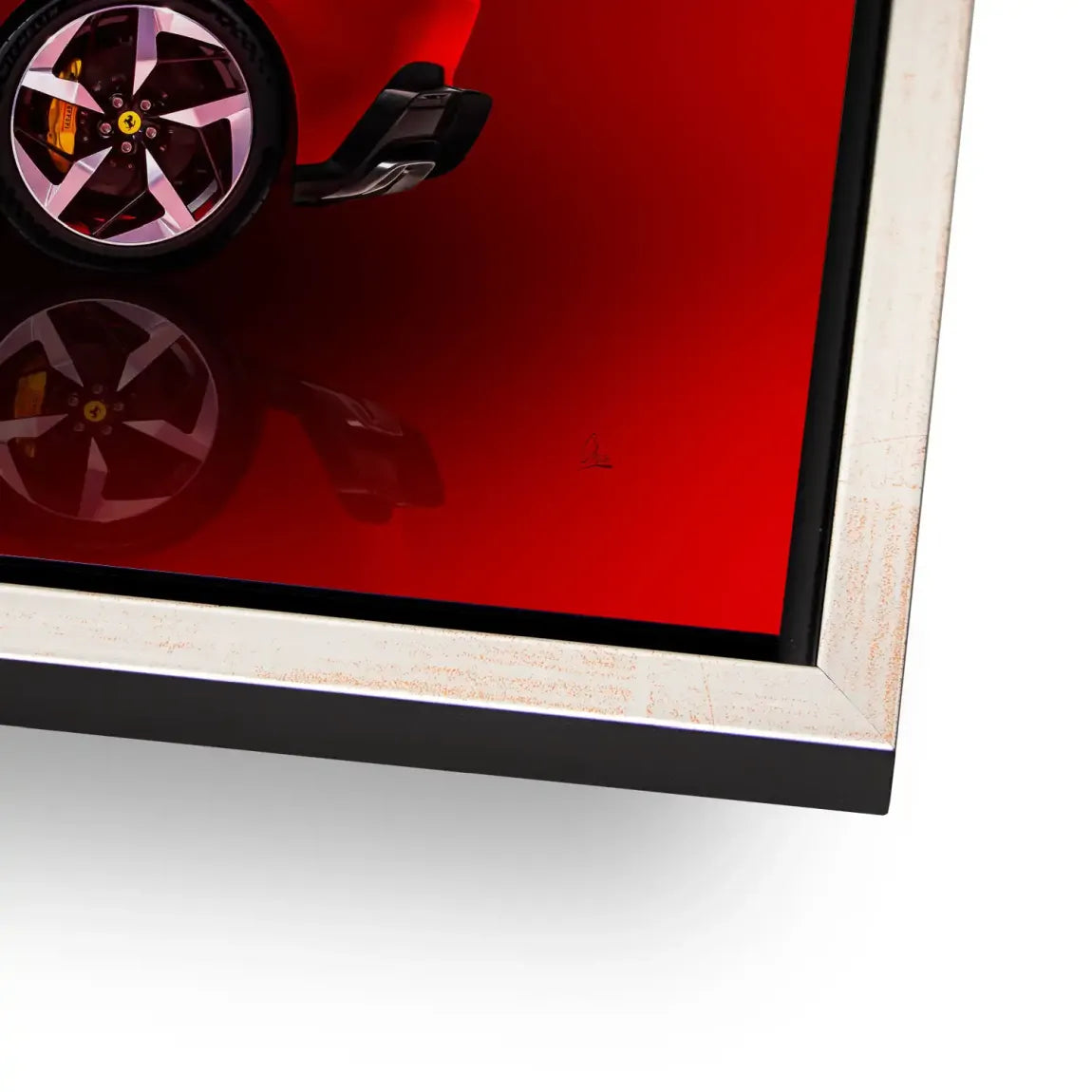 Ferrari Prestige Art Aludibond Bild