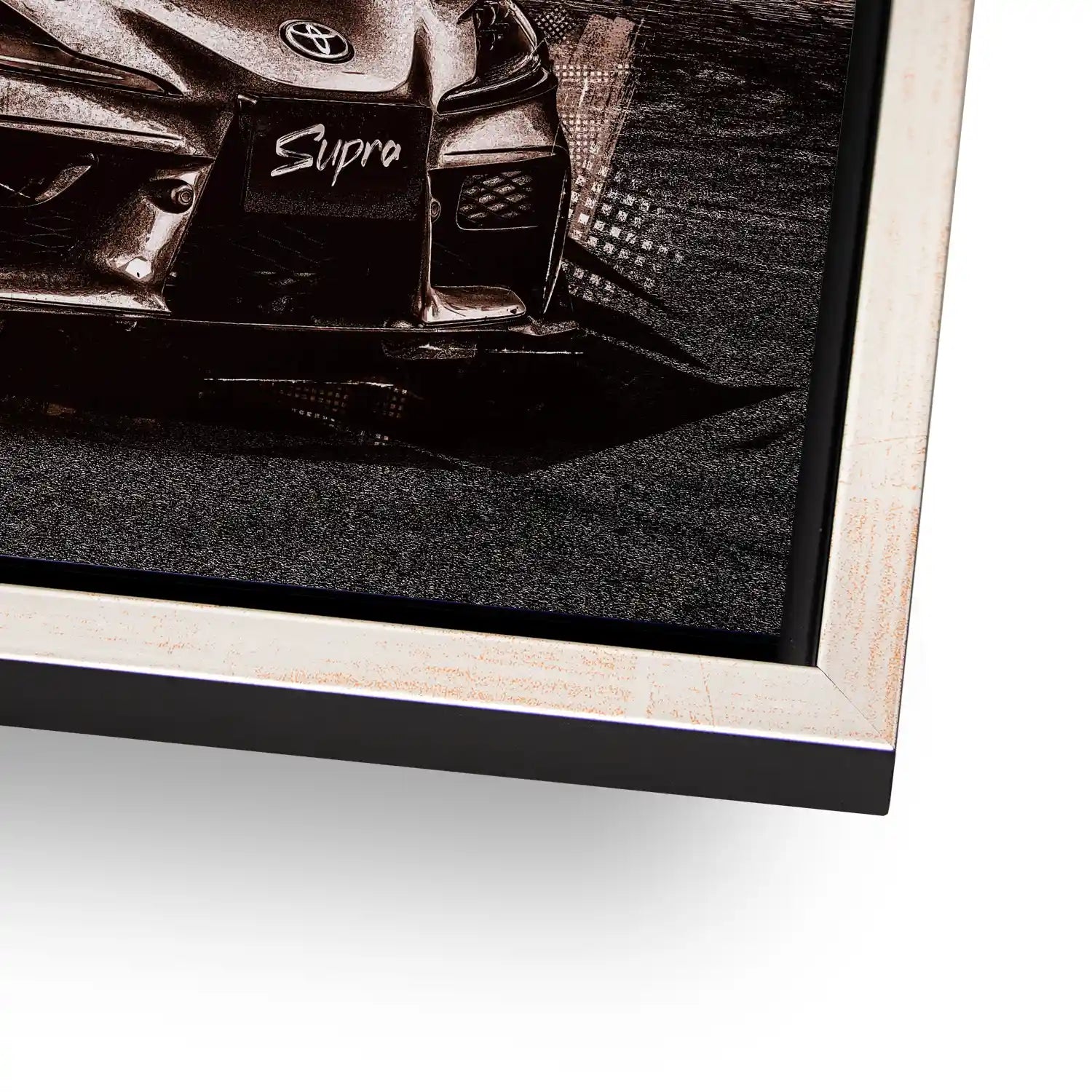 Toyota Supra City Style Aludibond Bild INGALERiE