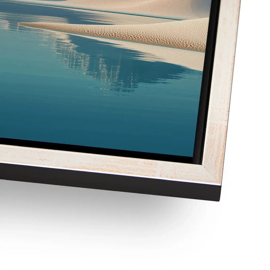 Desert Silence Aludibond Bild