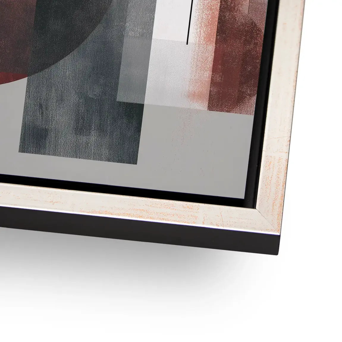 Abstrakte Geometrie Aludibond Bild