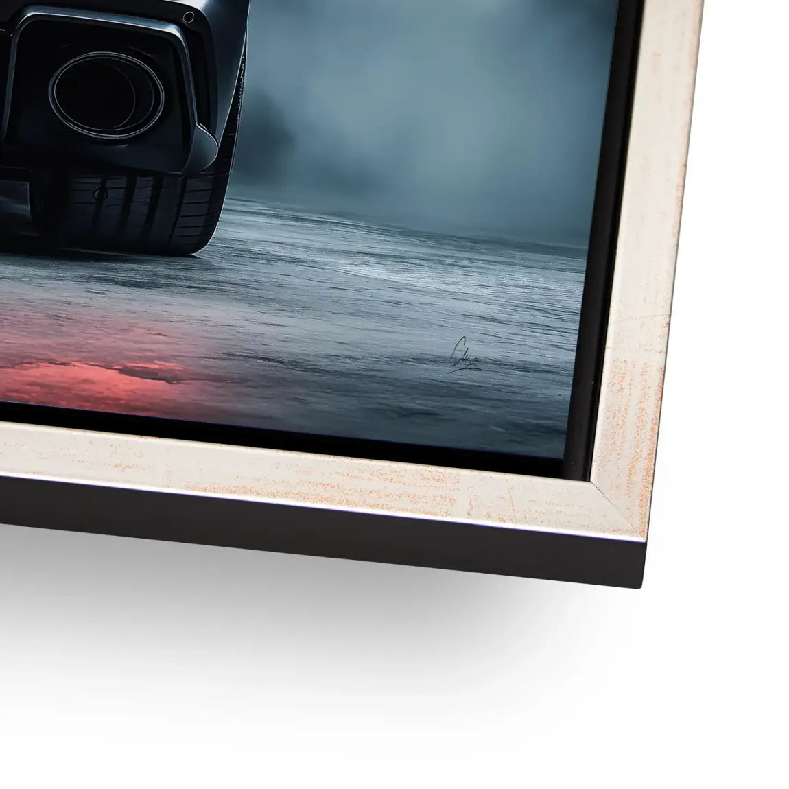 Audi R8 Dark Side Aludibond Bild