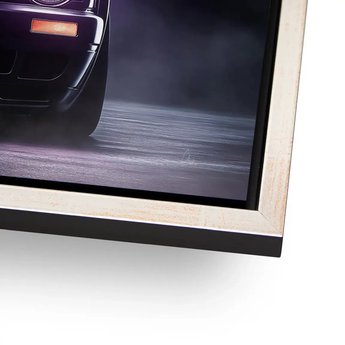 VW Golf Old School Aludibond Bild