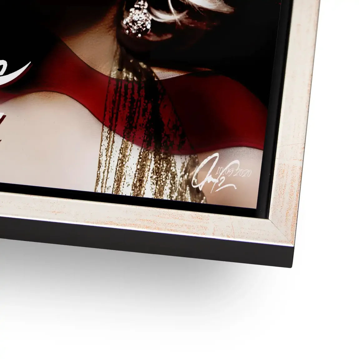 Marilyn Hollywood Glamour Aludibond Bild