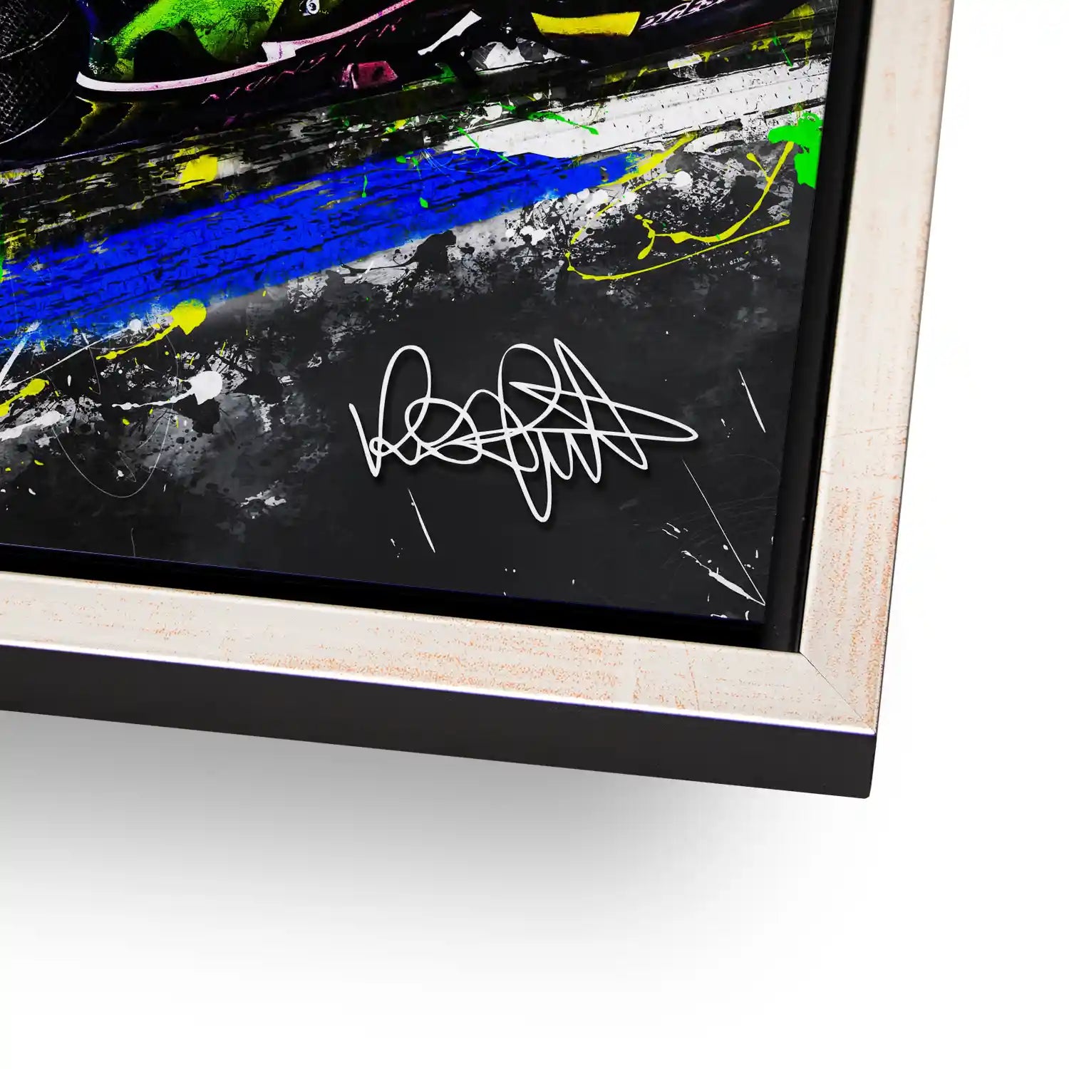 Rossi Yamaha Art Aludibond Bild INGALERiE