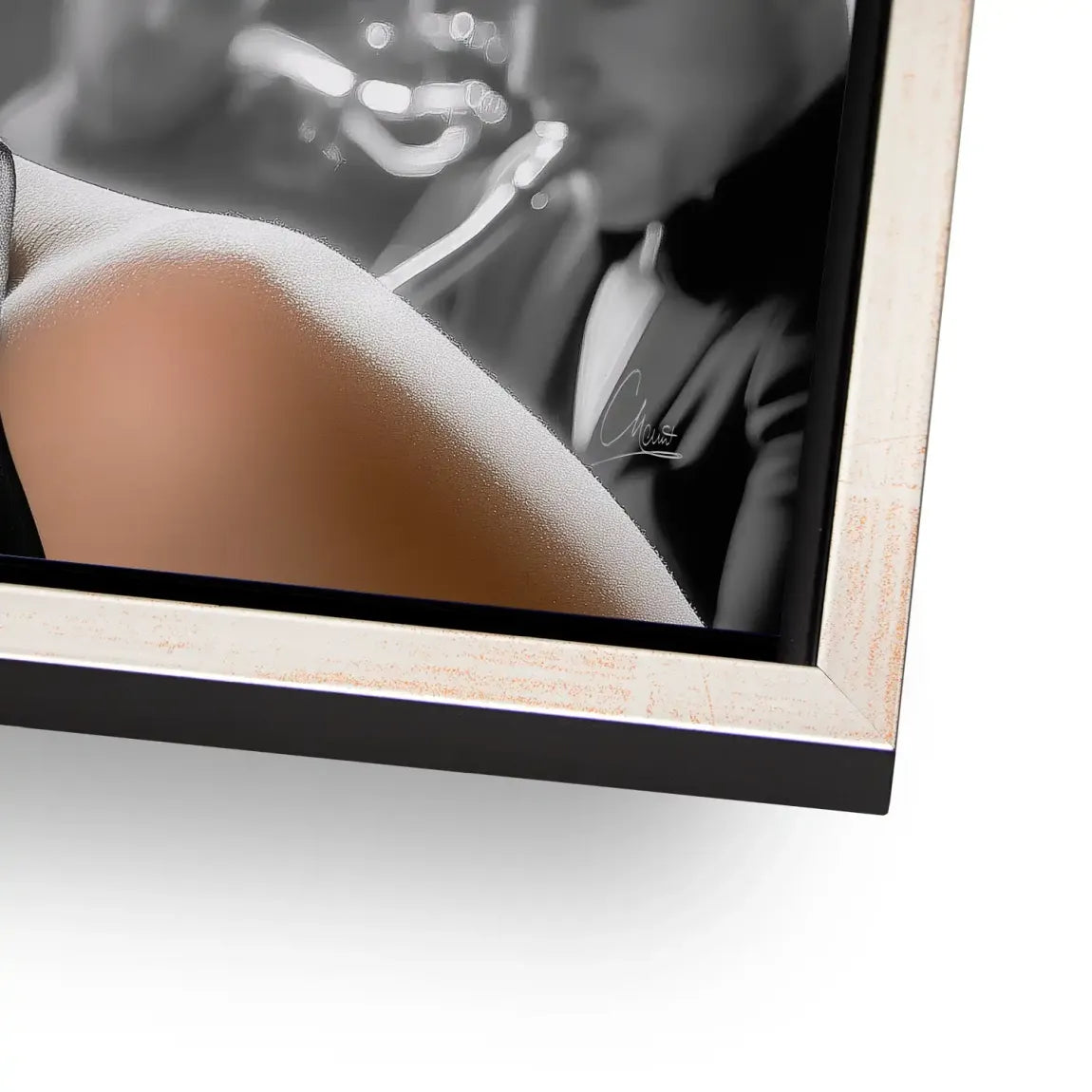 Silent Jazz Aludibond Bild