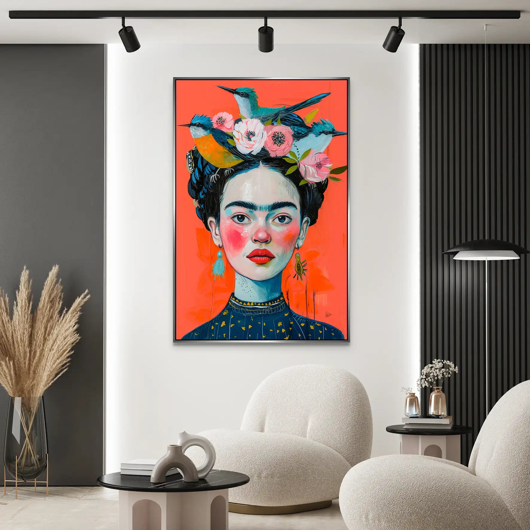 Frida Bird AluDibond Bild INGALERIE