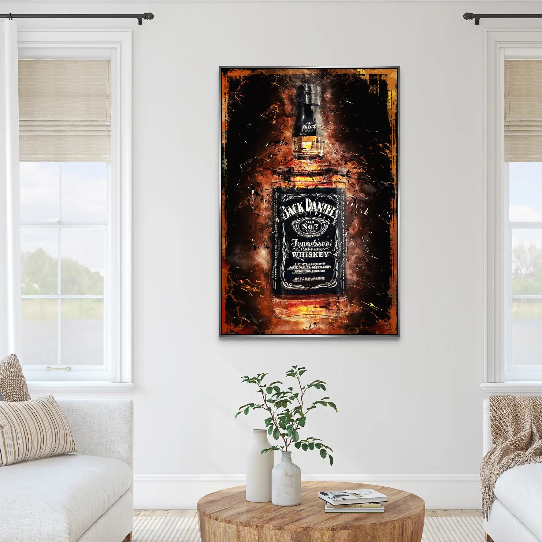 Jack Whisky AluDibond Bild INGALERIE