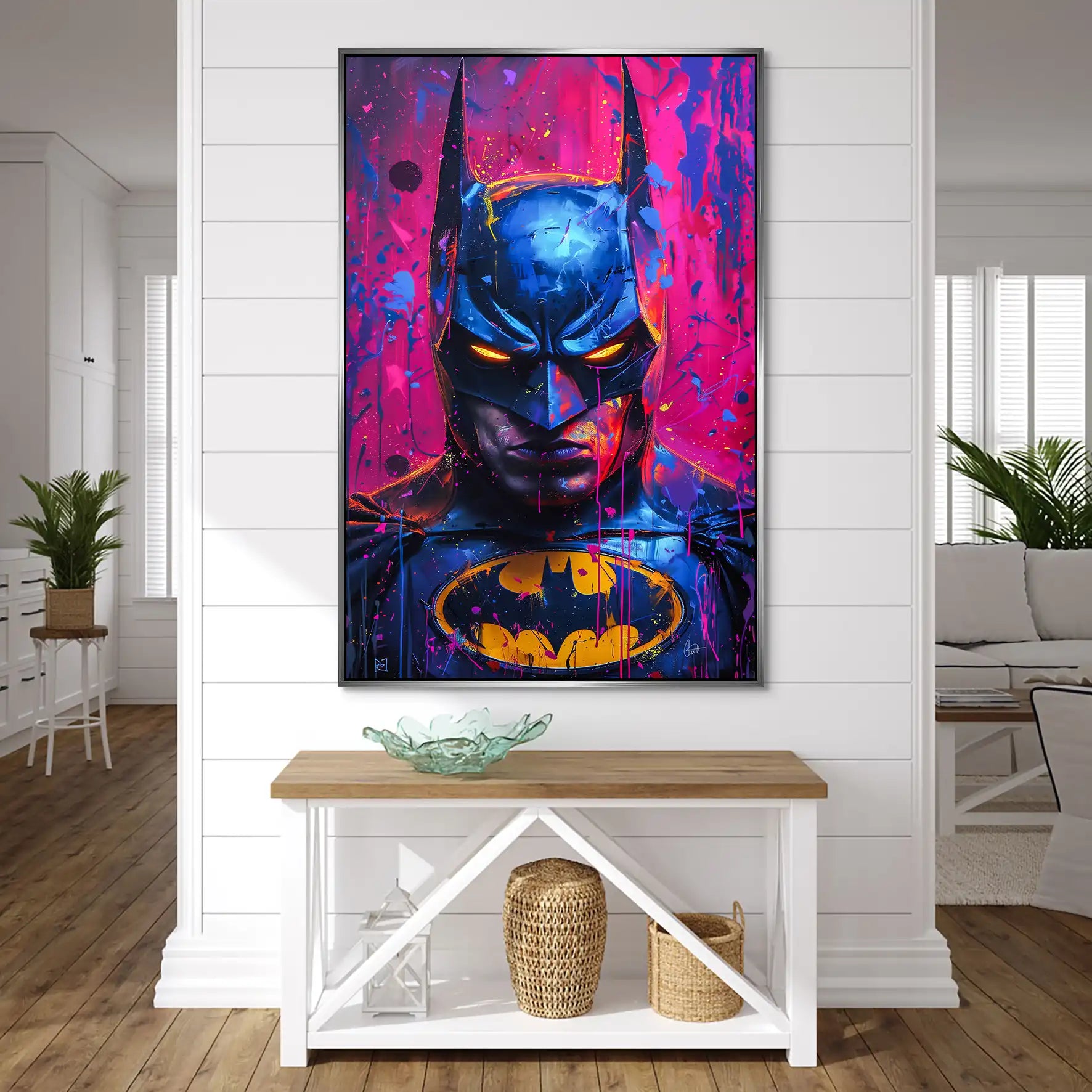 Batman Art AluDibond Bild INGALERIE