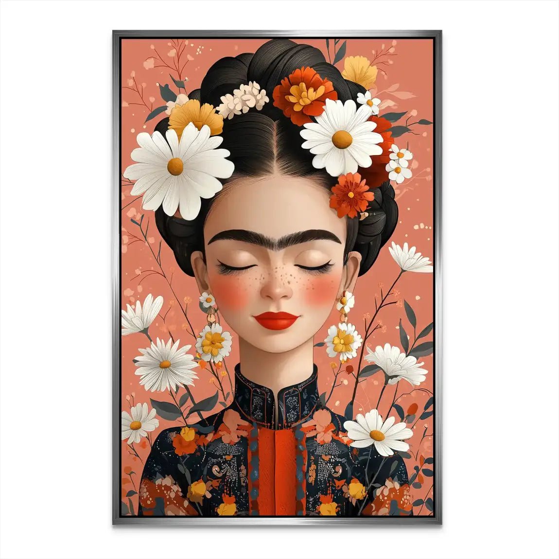 Frida Flower Nr.3 AluDibond Bild INGALERIE