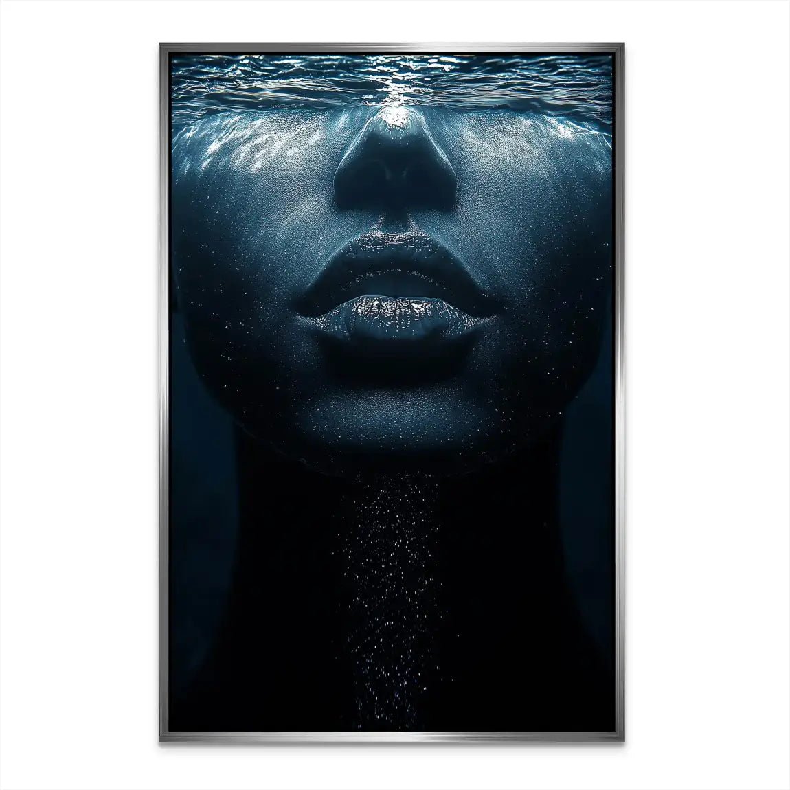 Beauty under Water AluDibond Bild INGALERIE