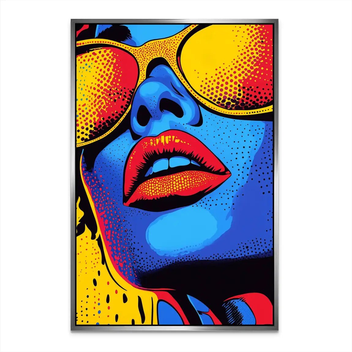 In the Sun Pop Art AluDibond Bild INGALERIE