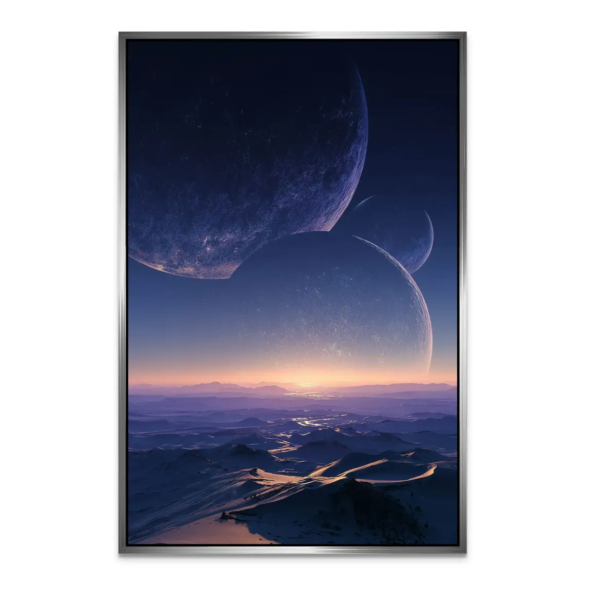 Jenseits der Welt Alu Dibond Bild