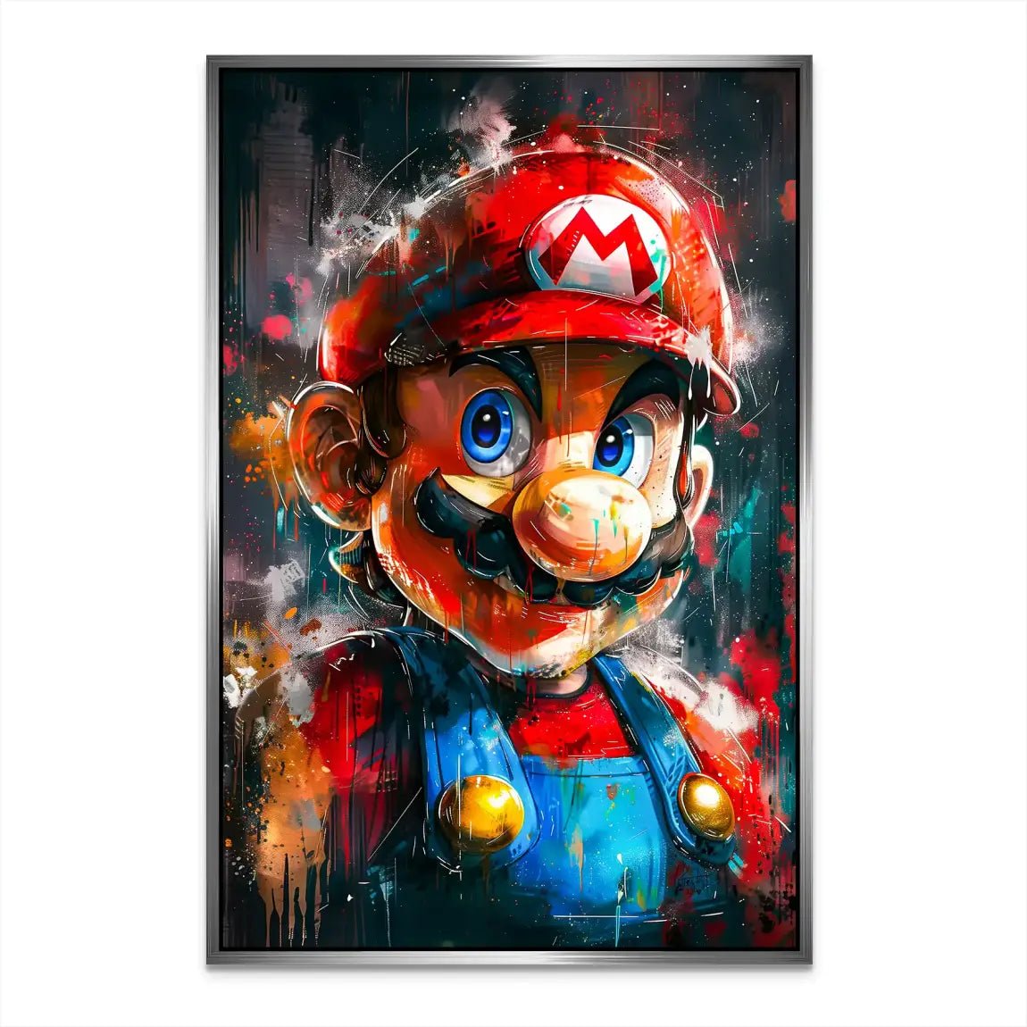Abstrakt Mario Nr.2 Alu Dibond Bild INGALERIE