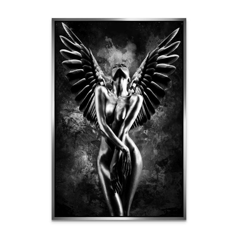 Dark Angel Abstrakt AluDibond Bild INGALERIE