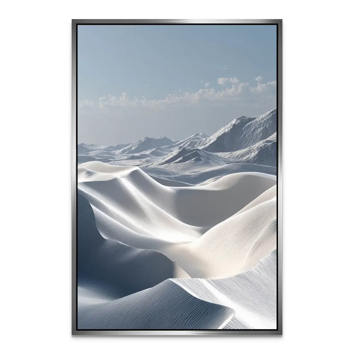 Ewige Wüste Alu Dibond Bild