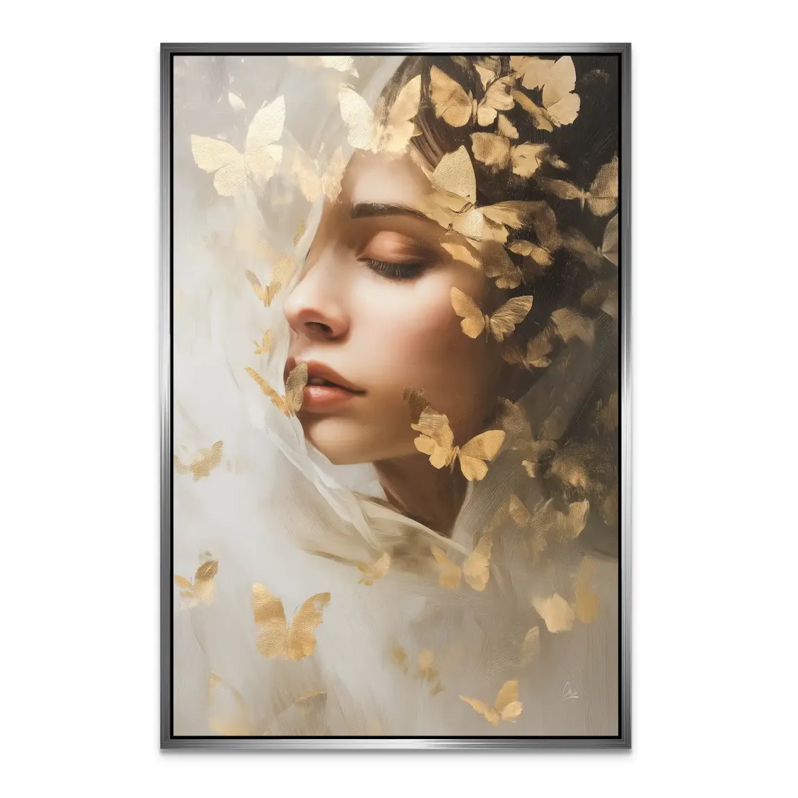 Whisper of Butterflies Alu Dibond Bild - INGALERIE | Dein Onlineshop für moderne Wandbilder