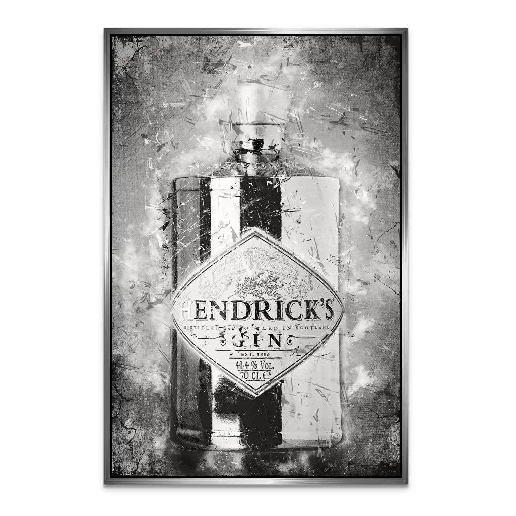 Gin Abstrakt AluDibond Bild INGALERIE