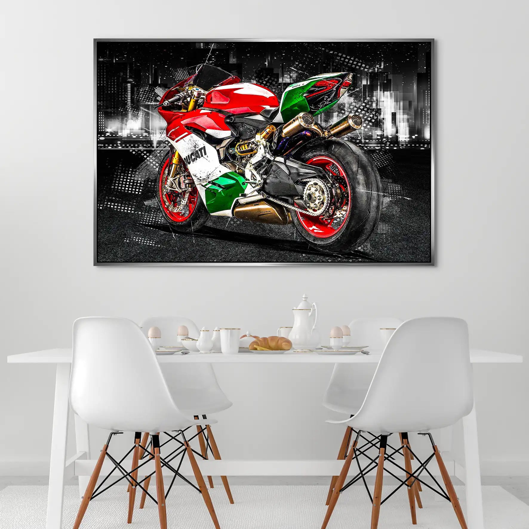 Ducati Supperleggera AluDibond Bild INGALERIE