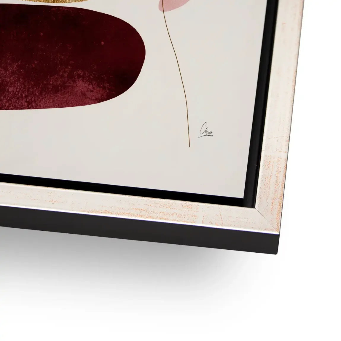 Velvet Shape Alu Dibond Bild