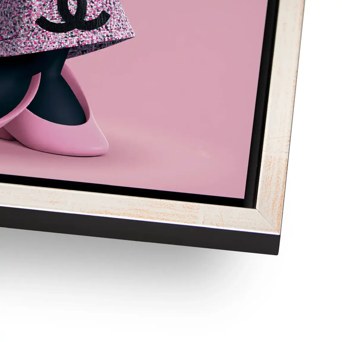 Minnie Maus Moet Alu Dibond Wandbild