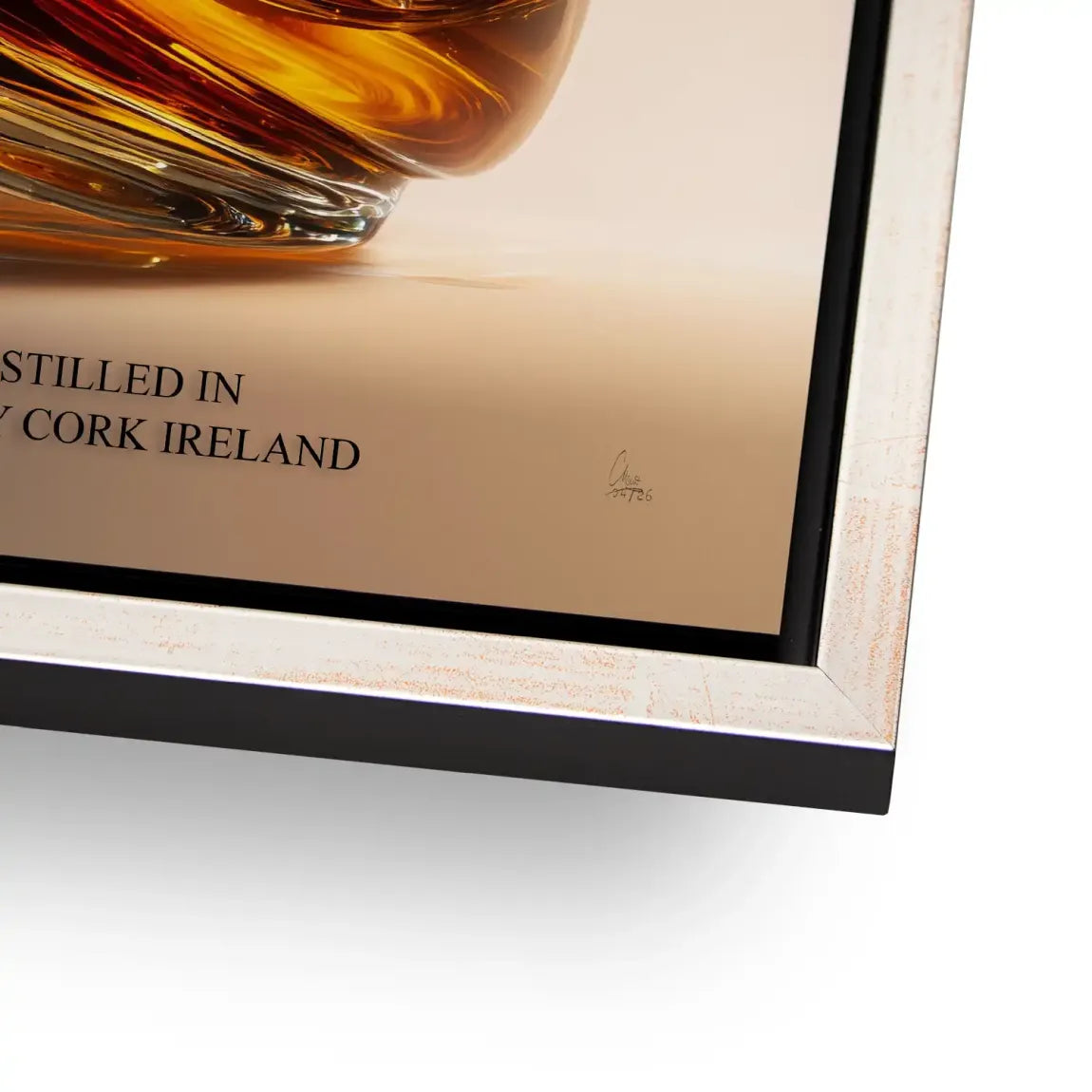 Peaky Whiskey Alu Dibond Wandbild