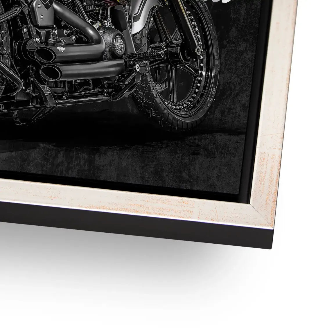 Harley Freedom Pop Art Alu Dibond Bild