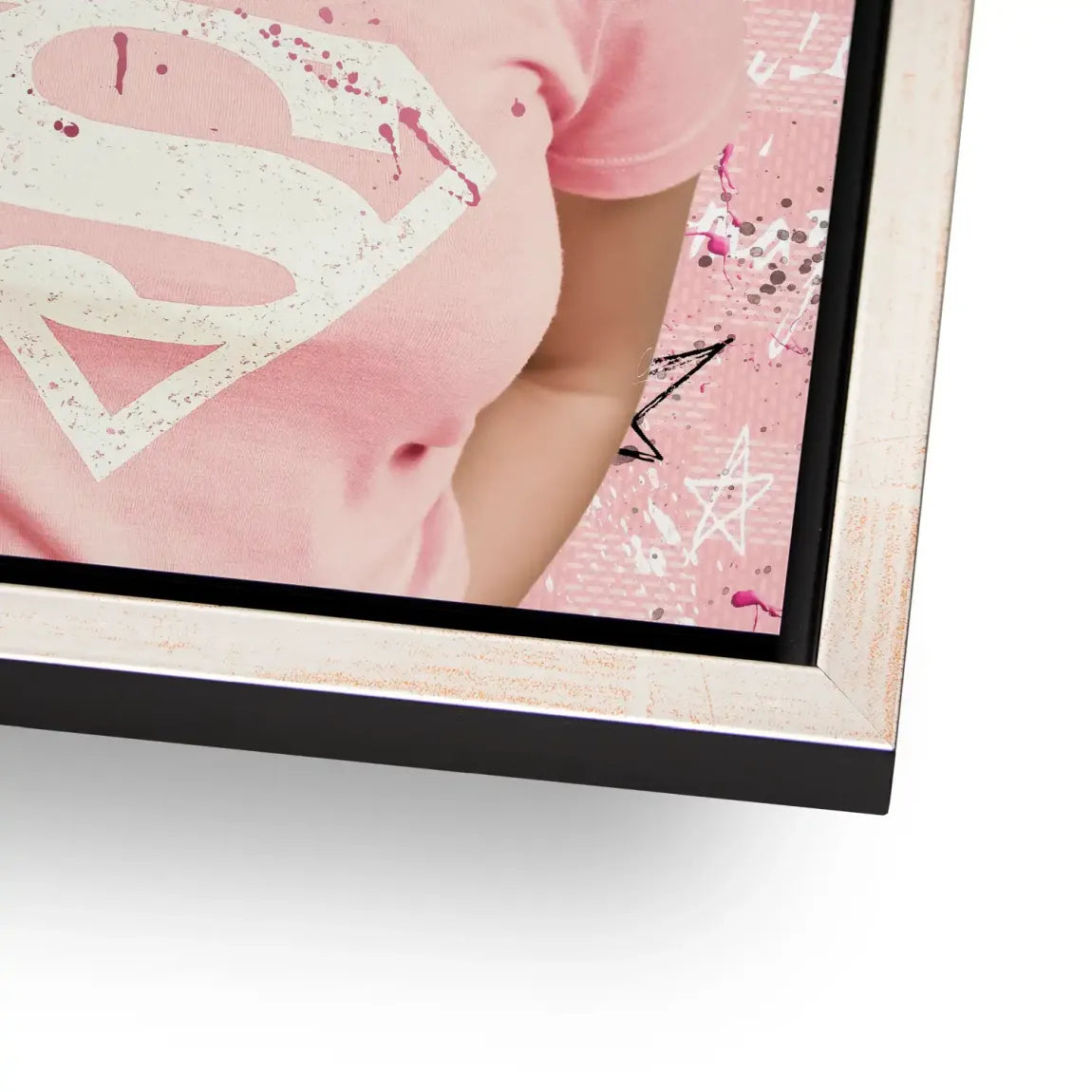 Marilyn Monroe Superman Alu Dibond Wandbild