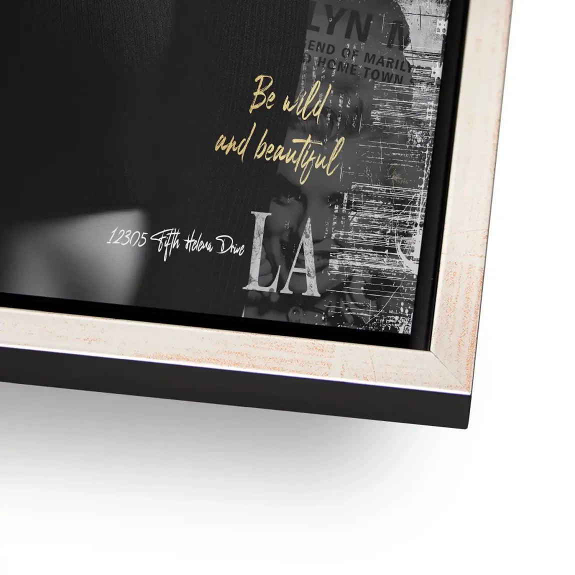 Marilyn Monroe Legend Alu Dibond Wandbild