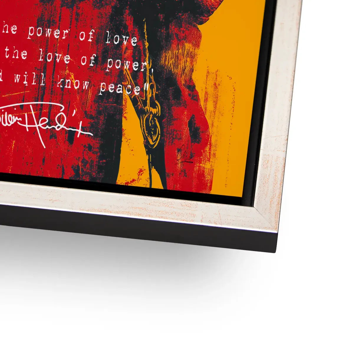 Electric Soul Hendrix Alu Dibond Bild