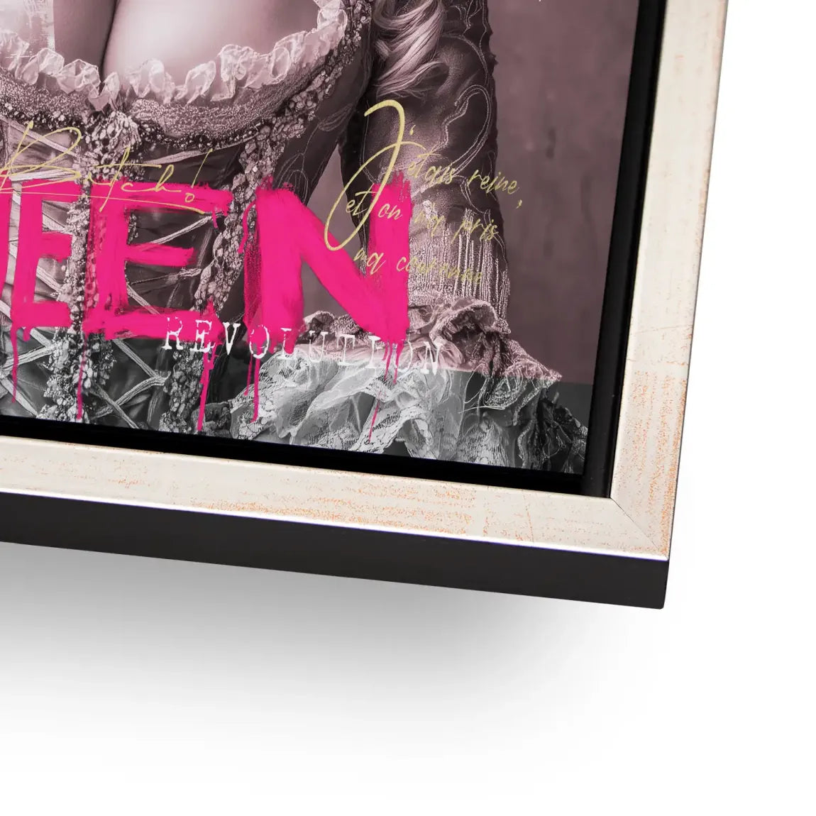 Marie Antoinette Queen Pop Art Alu Dibond Bild