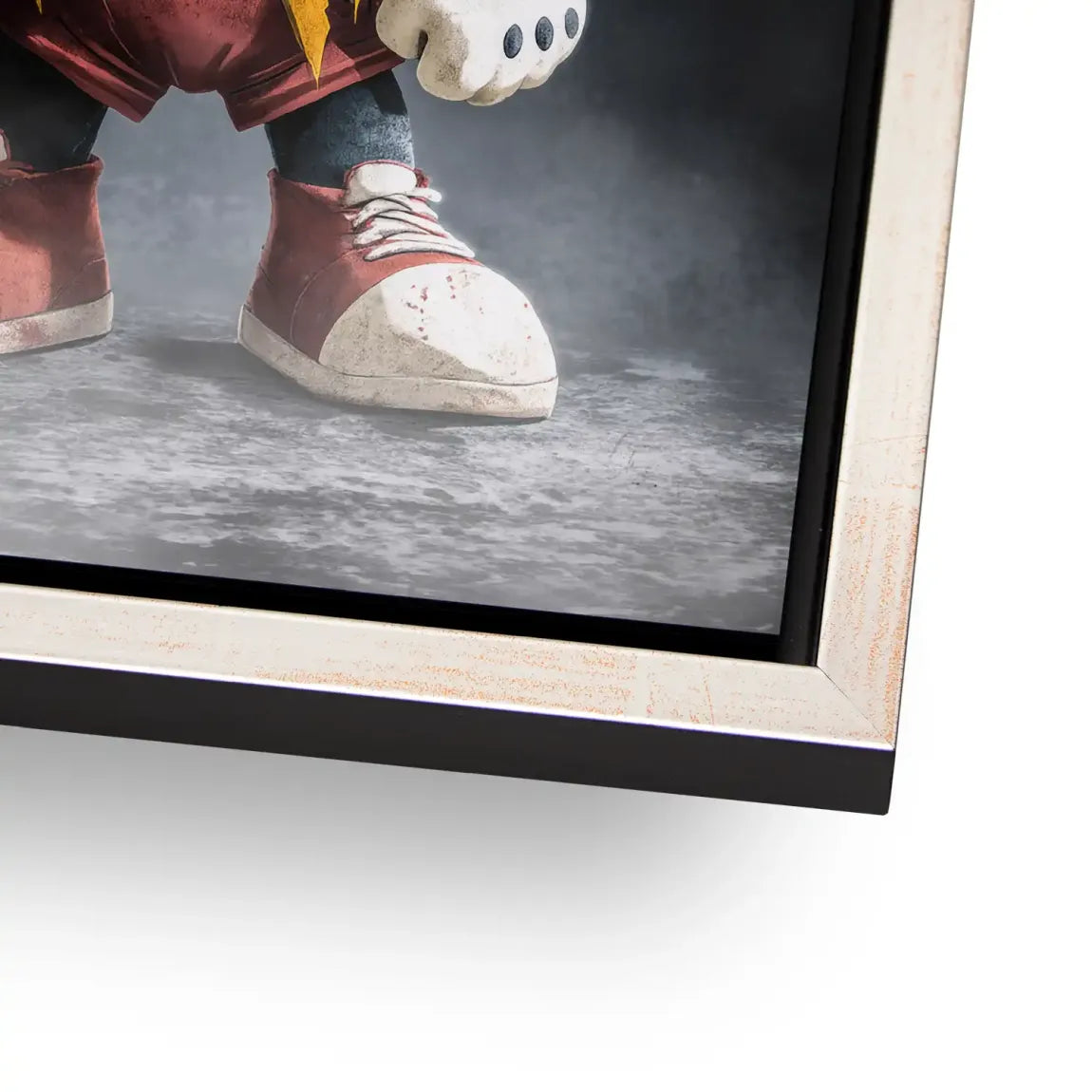 Midnight Micky Mouse Alu Dibond Bild