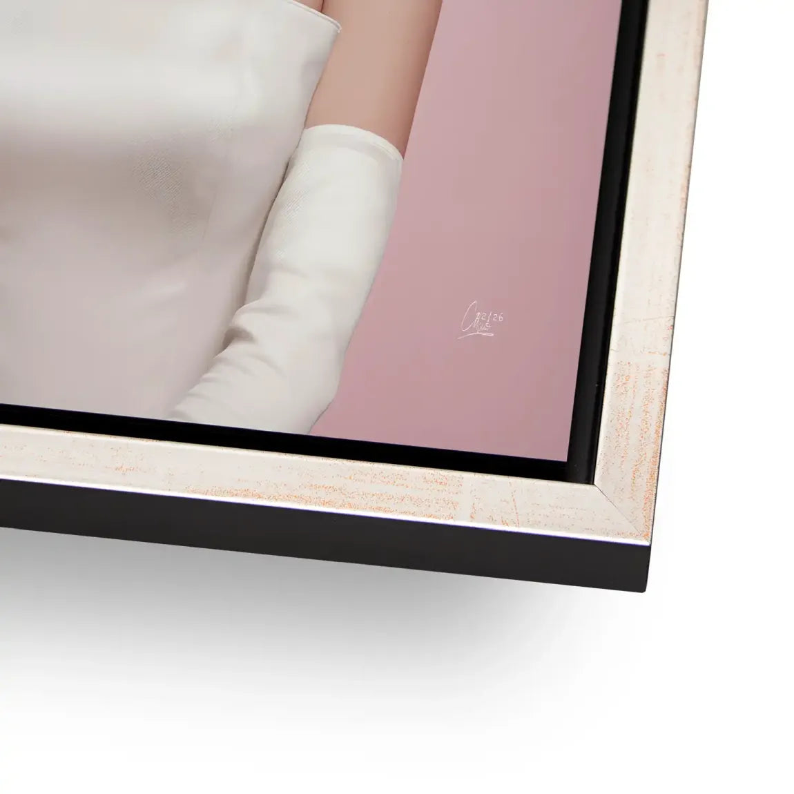Marilyn Monroe Rosé Alu Dibond Bild