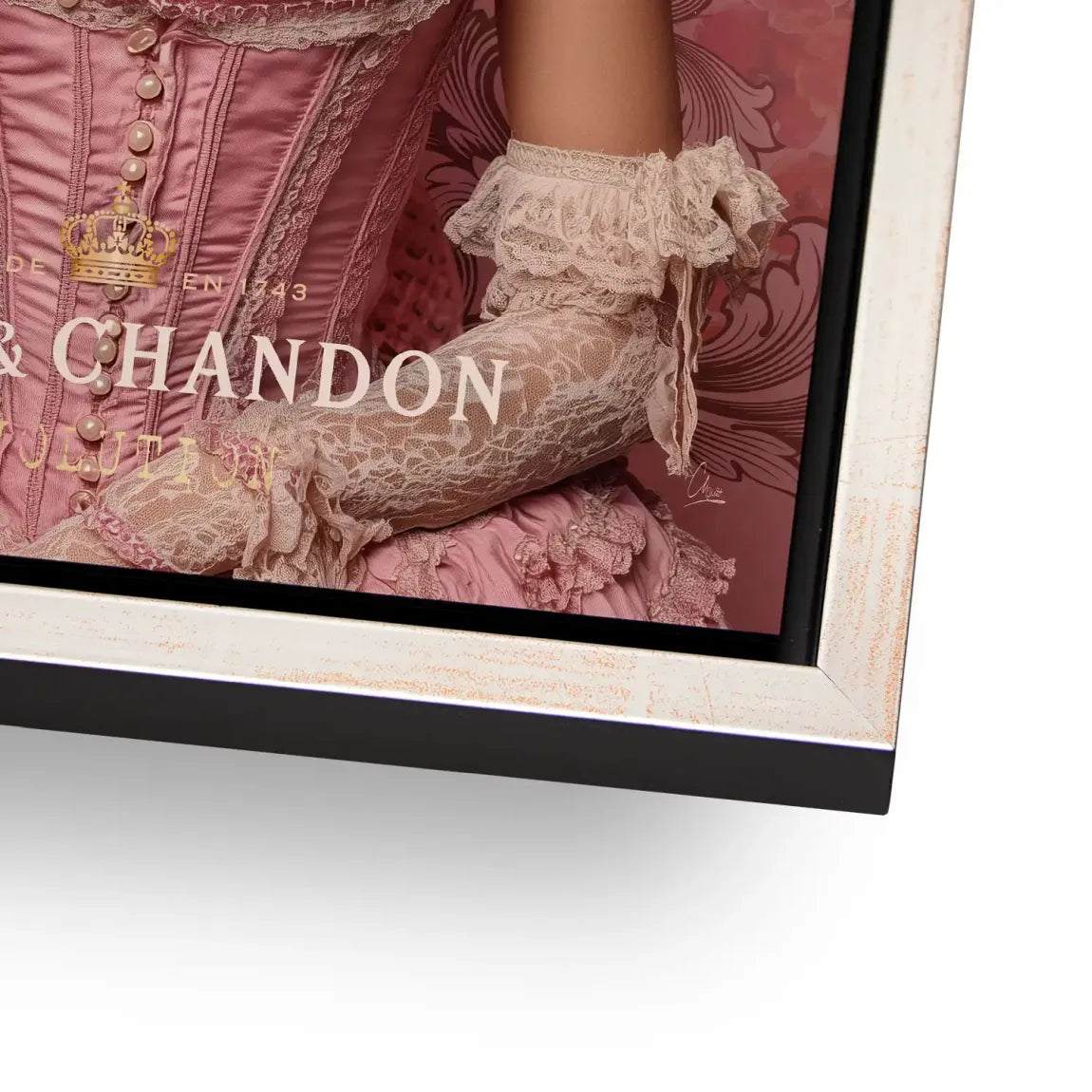Marie Antoinette Rebellion Pop Art Alu Dibond Bild