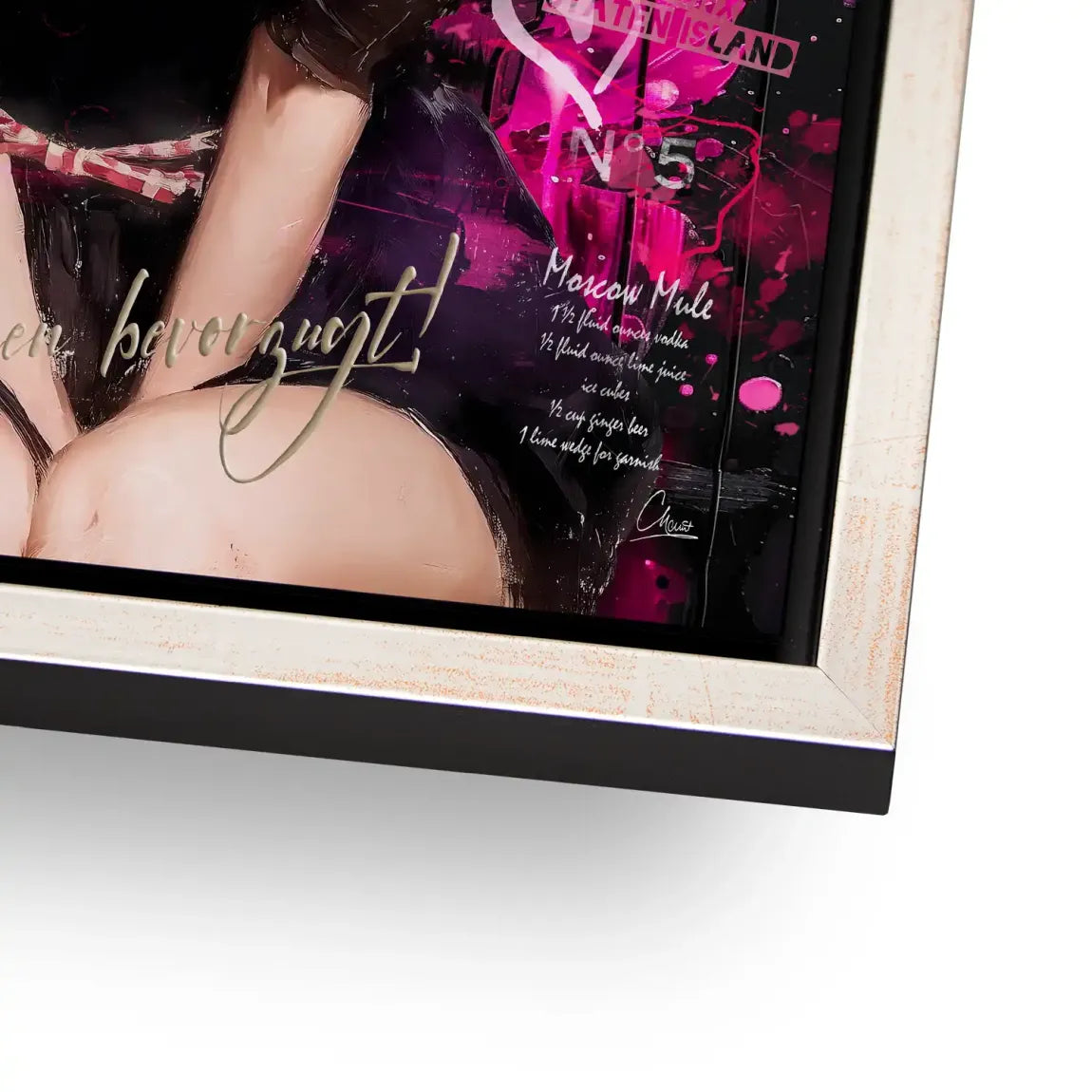 Marilyn Pink Vibes Alu Dibond Bild INGALERIE