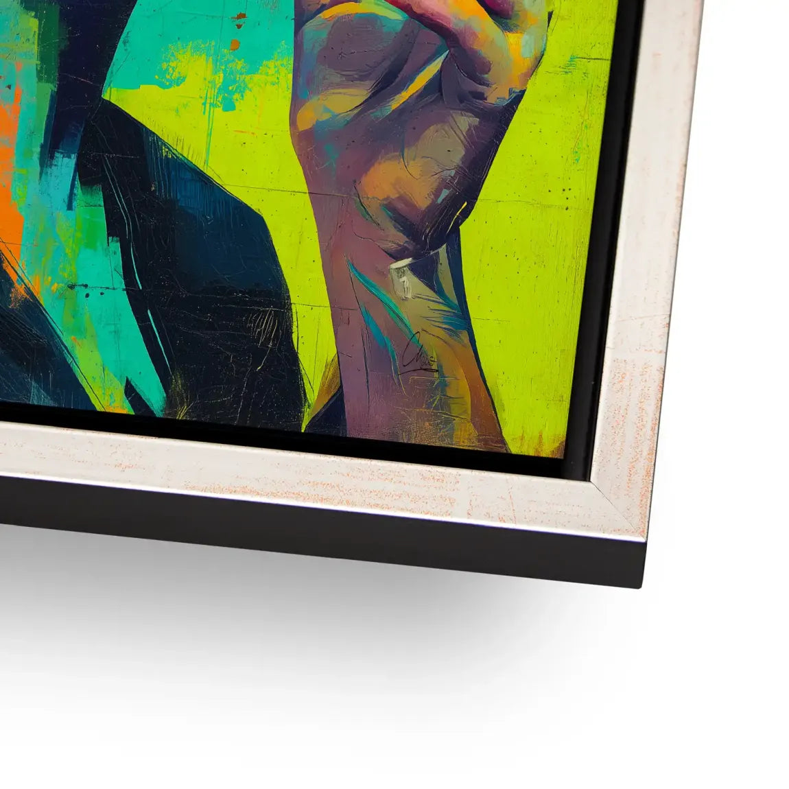 Frida Smoke Queen Alu Dibond Bild