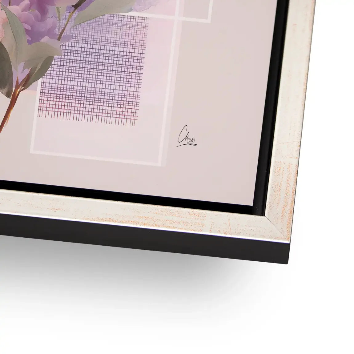 Soft Petal Harmony Alu Dibond Bild