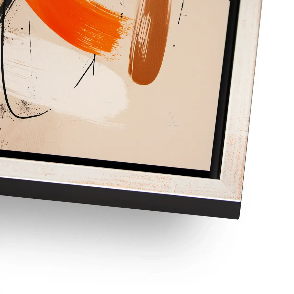 Freie Dynamik Abstrakt Alu Dibond Bild