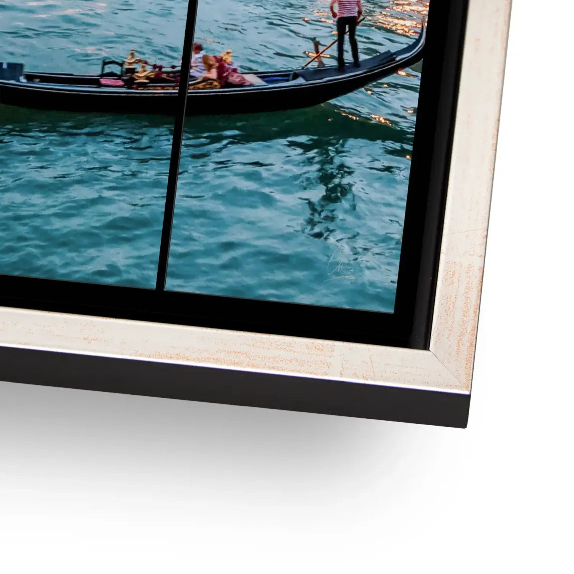 Lichter von Venedig Alu Dibond Bild