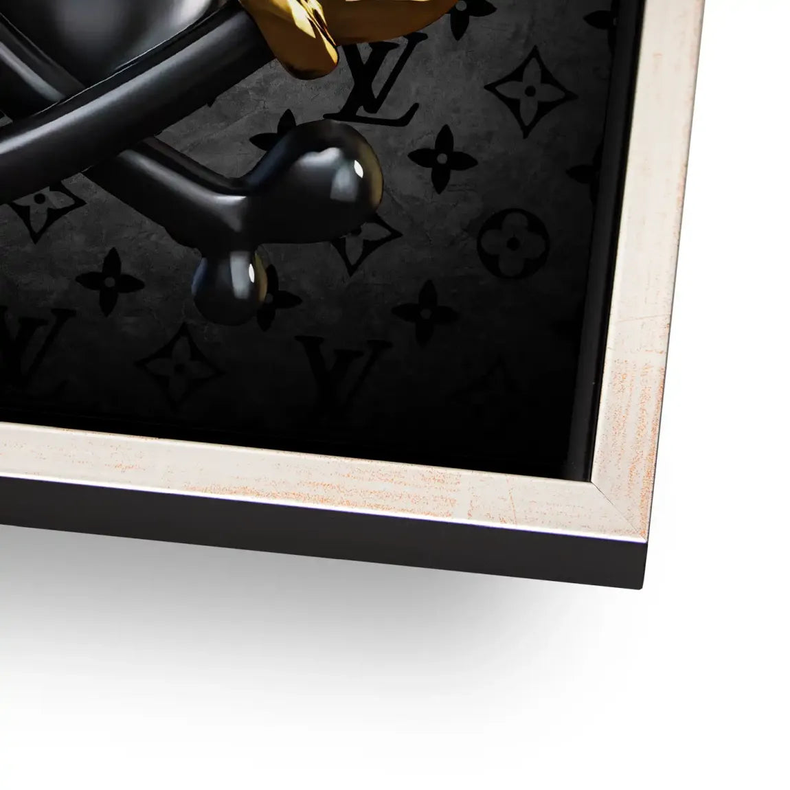 Money Skull Duck Alu Dibond Bild