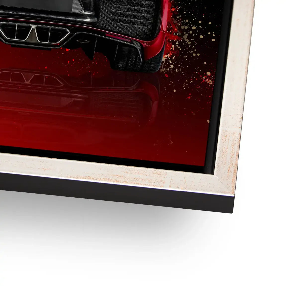 Art of Success Bugatti Alu Dibond Bild