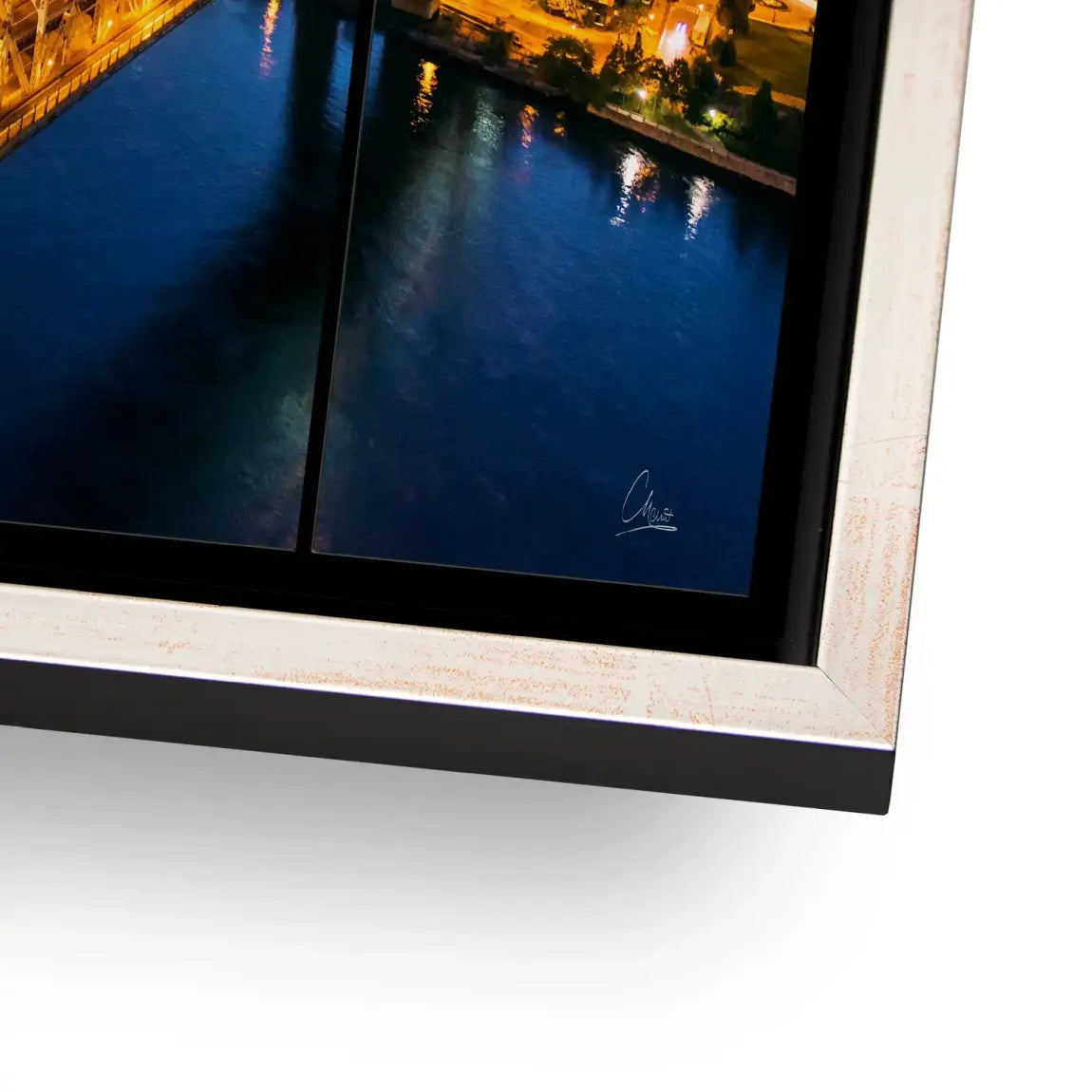 City Lights Manhattan Alu Dibond Bild