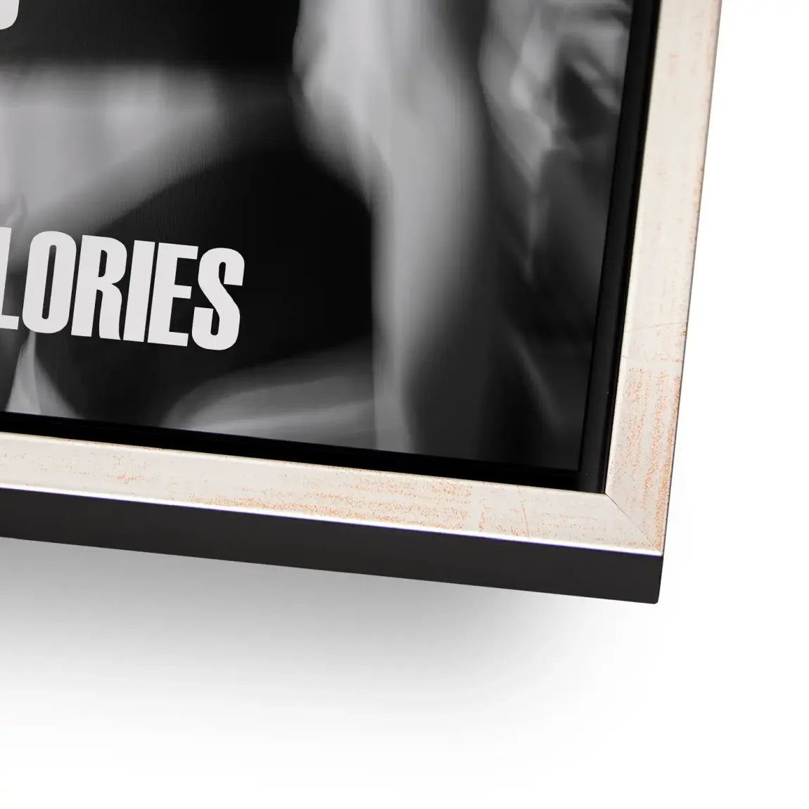 Burn Calories Fitness Alu Dibond Bild