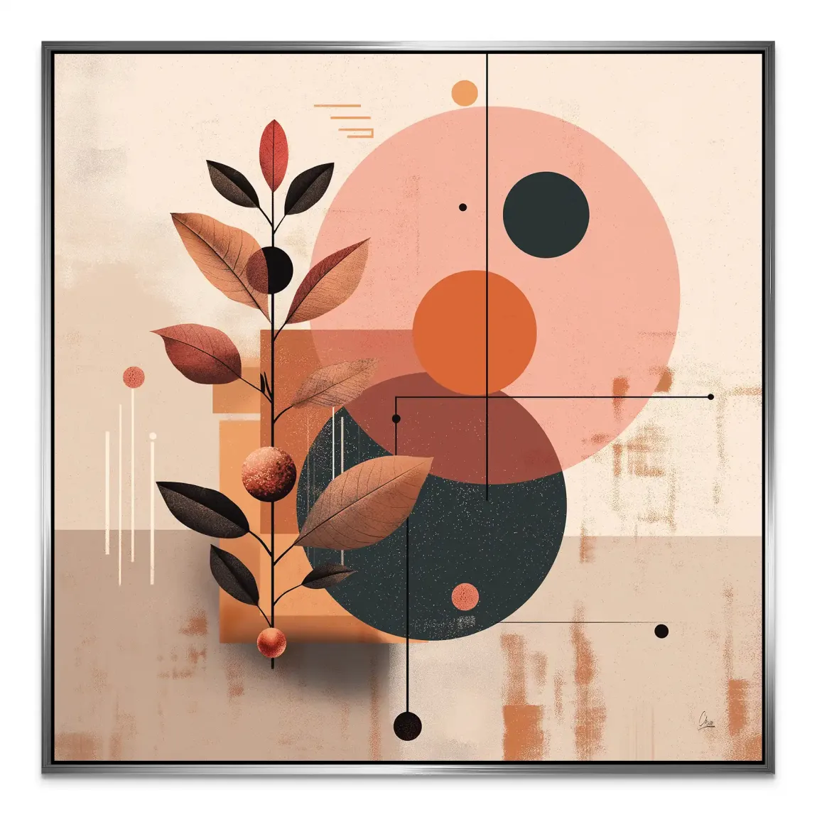 Terra Balance Alu Dibond Bild