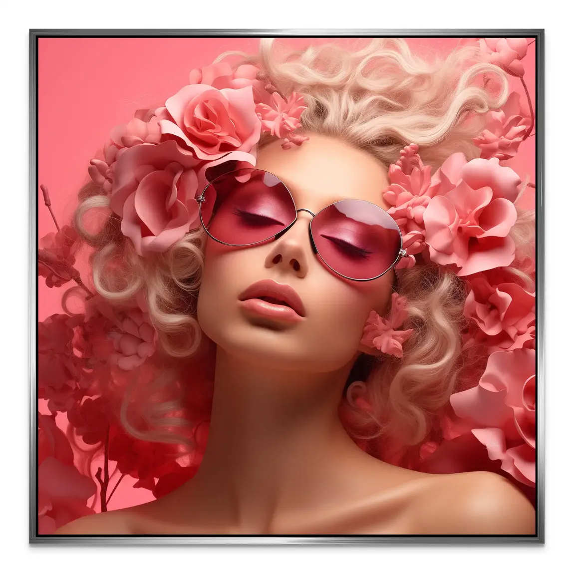 Pink Mirage Alu Dibond Bild