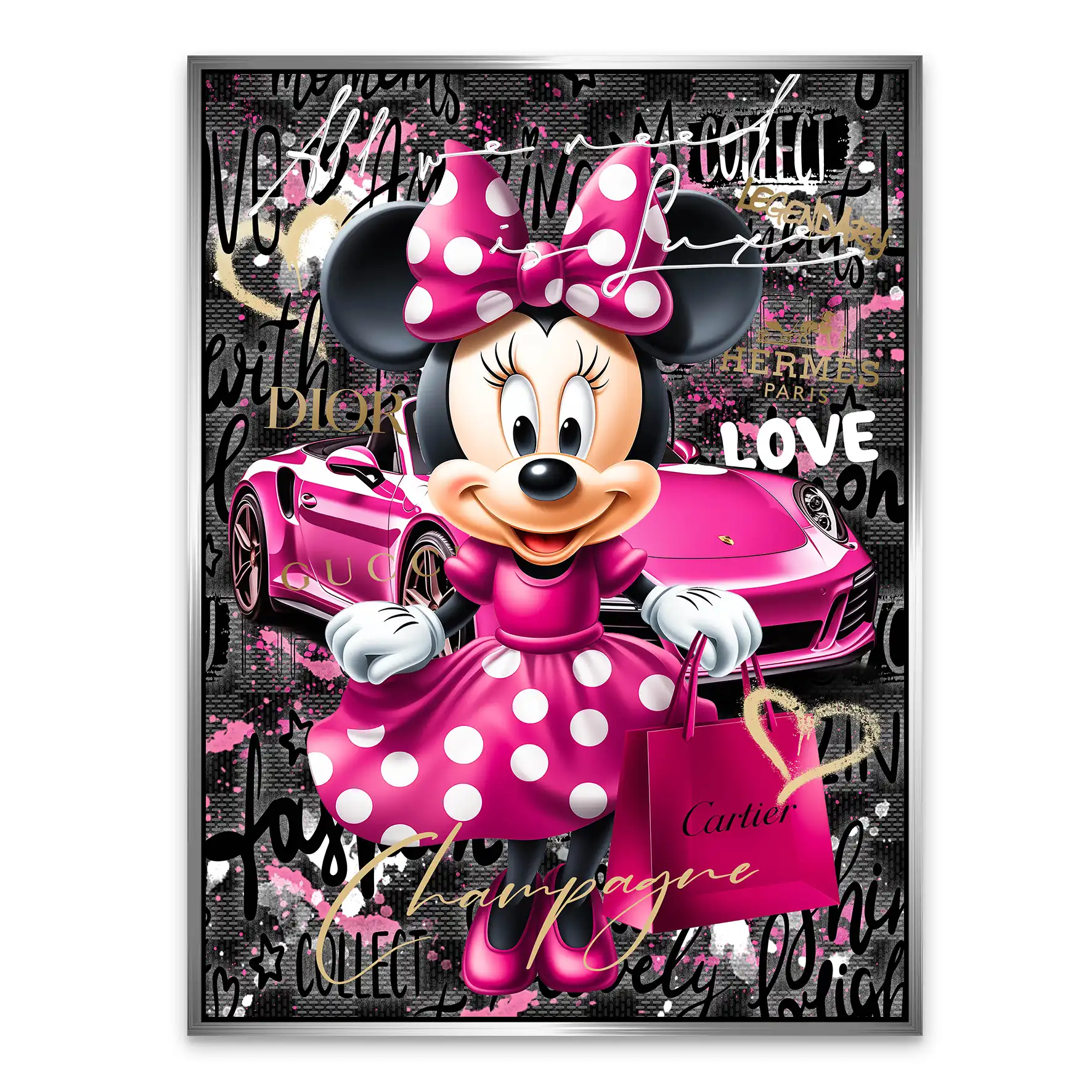 Minnie Need Need Luxe AluDibond Bild INGALERIE