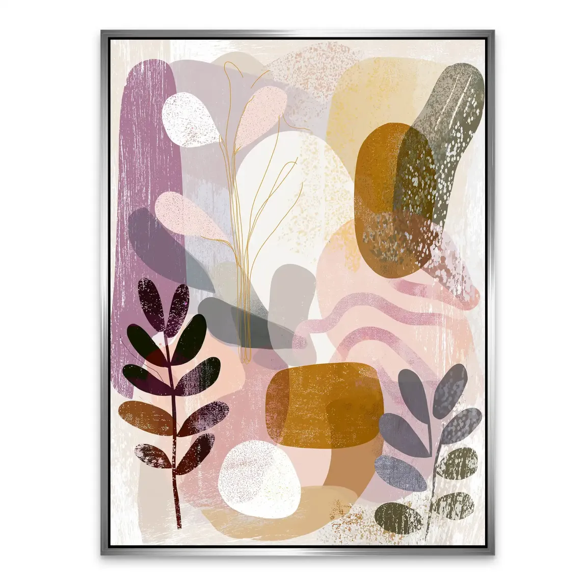 Soft Harmony Abstrakt Alu Dibond Bild