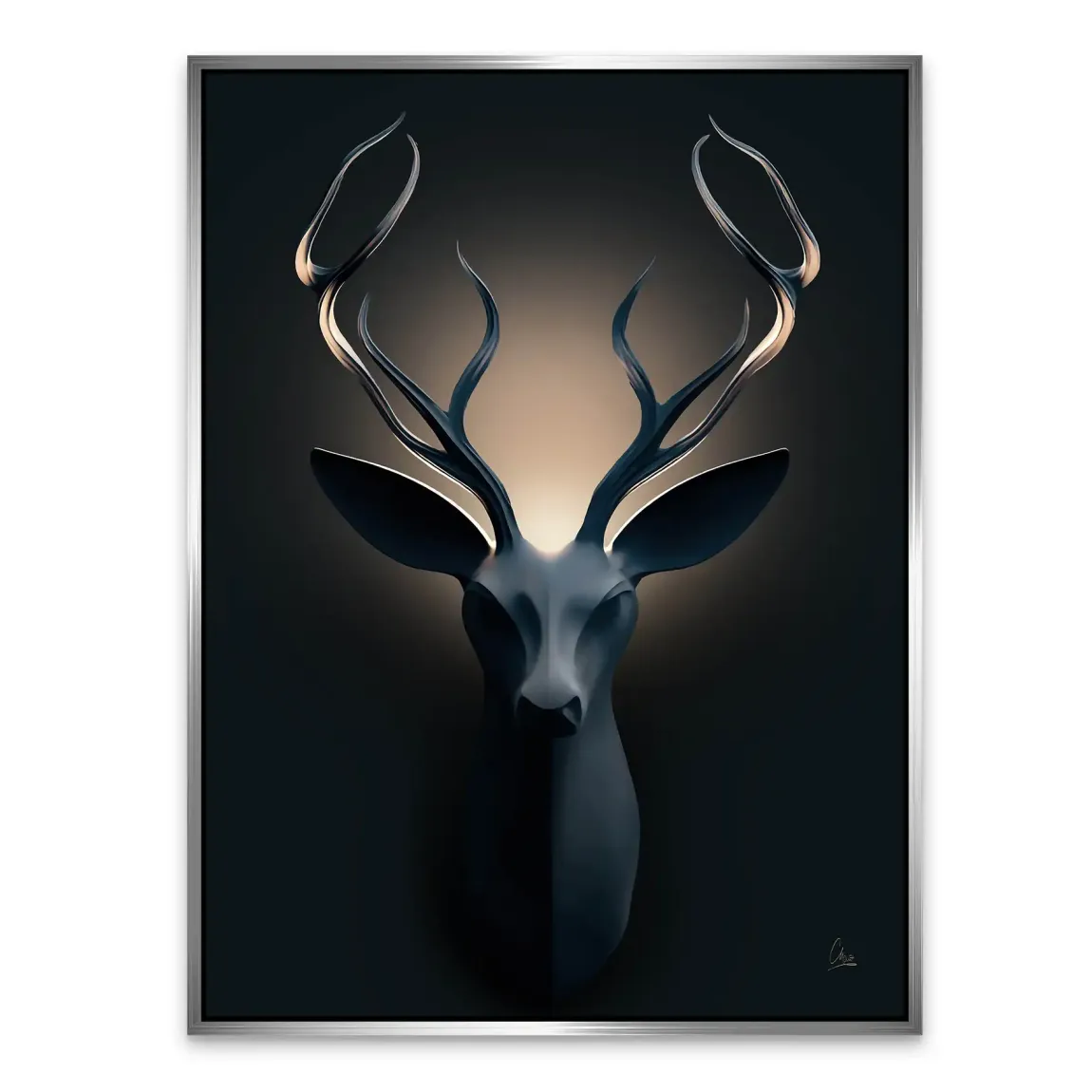 Majestätischer Hirsch Alu Dibond Bild