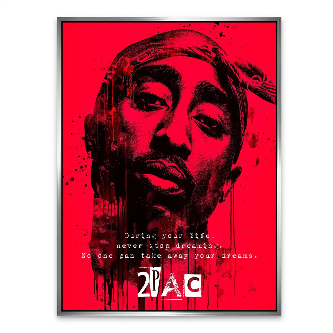 Red Legend Alu Dibond Bild