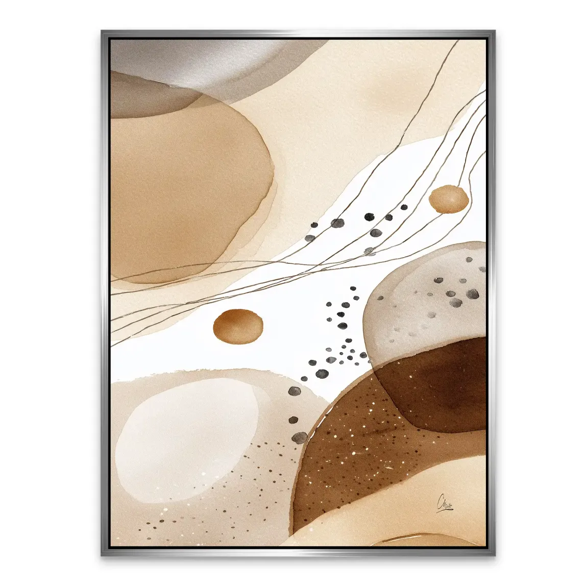 Desert Mirage Alu Dibond Bild